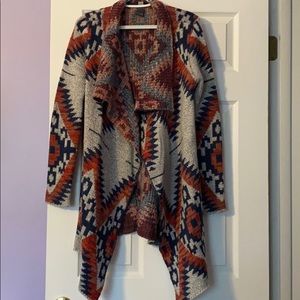 Multi-colored Fall Cardigan